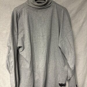 Vintage FUBU Men's Turtleneck in Gray